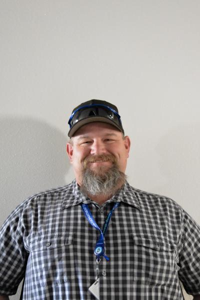 A headshot of the regional heavy equipment trainer, Joshua Luchtel